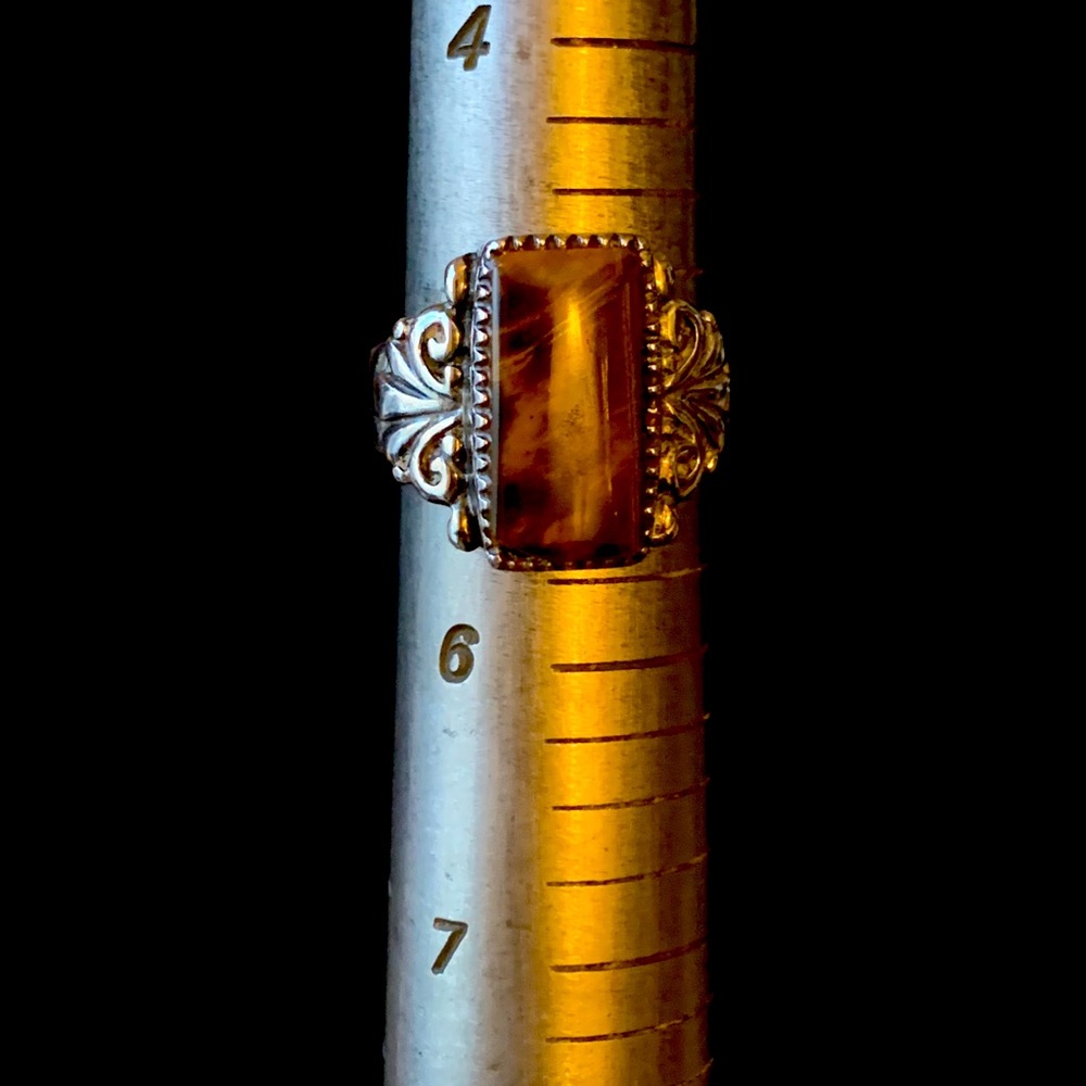 Ss Tiger Eye Ring - image 6